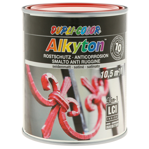 Dupli Color Alkyton seidenmatt 750 ml 313998 RAL 3000 feuerrot